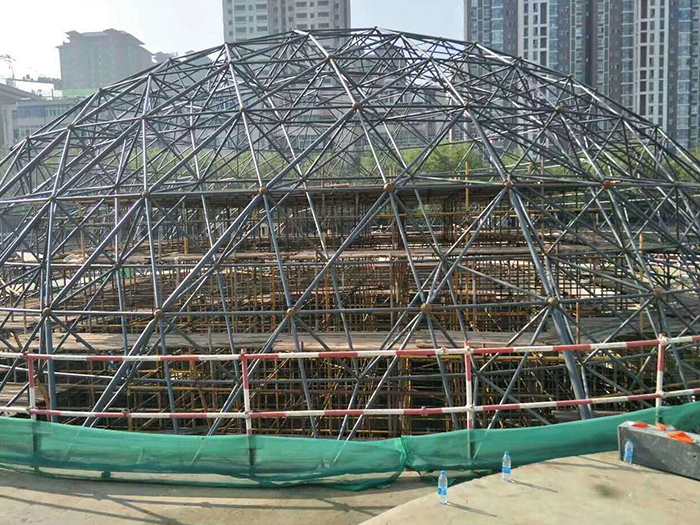 南充球形网架钢结构施工